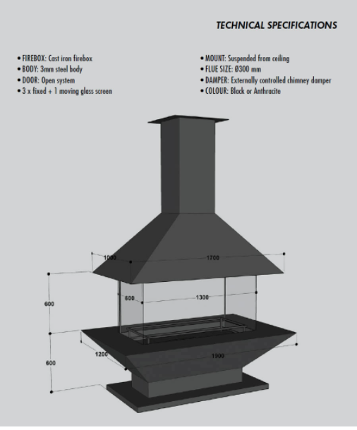 Loft Fireplace