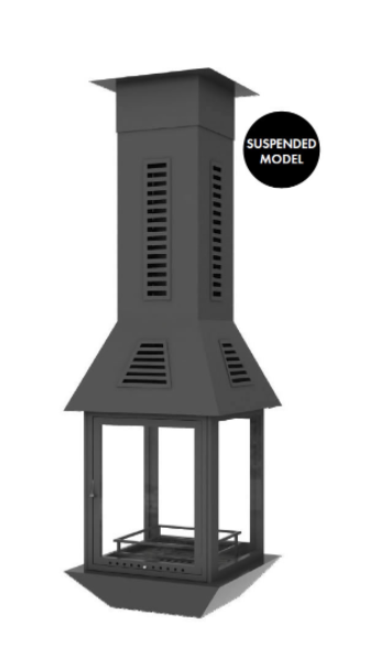Pyramide Fireplace