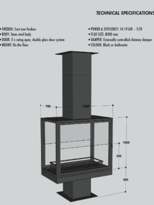 Rectangle Fireplace