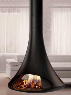 Doria Central Fireplace