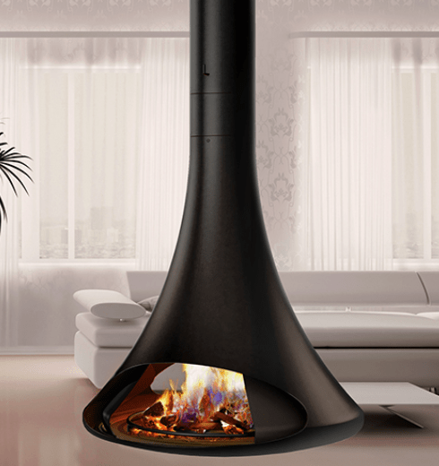 Doria Central Fireplace