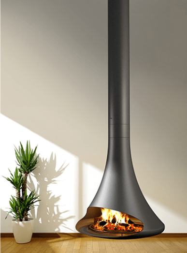 Doria Central Fireplace