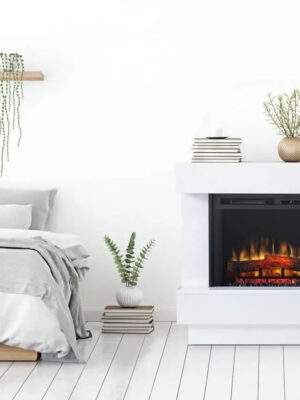 Dimplex Avalone White/ Concrete
